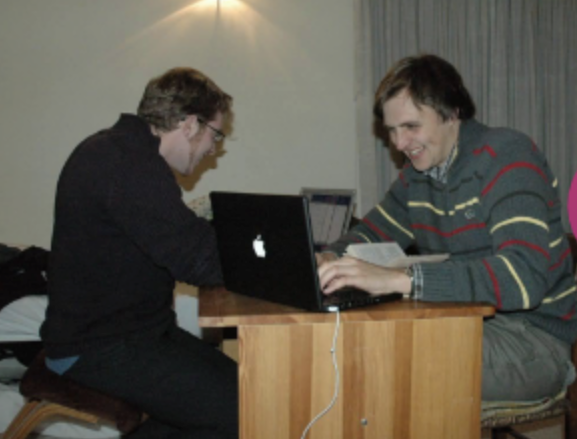Bart en Jelle in de beginjaren
